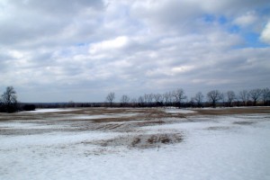 White Farm winter snow